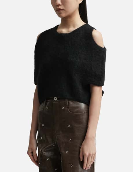 Cut-Out Knit Top view 7