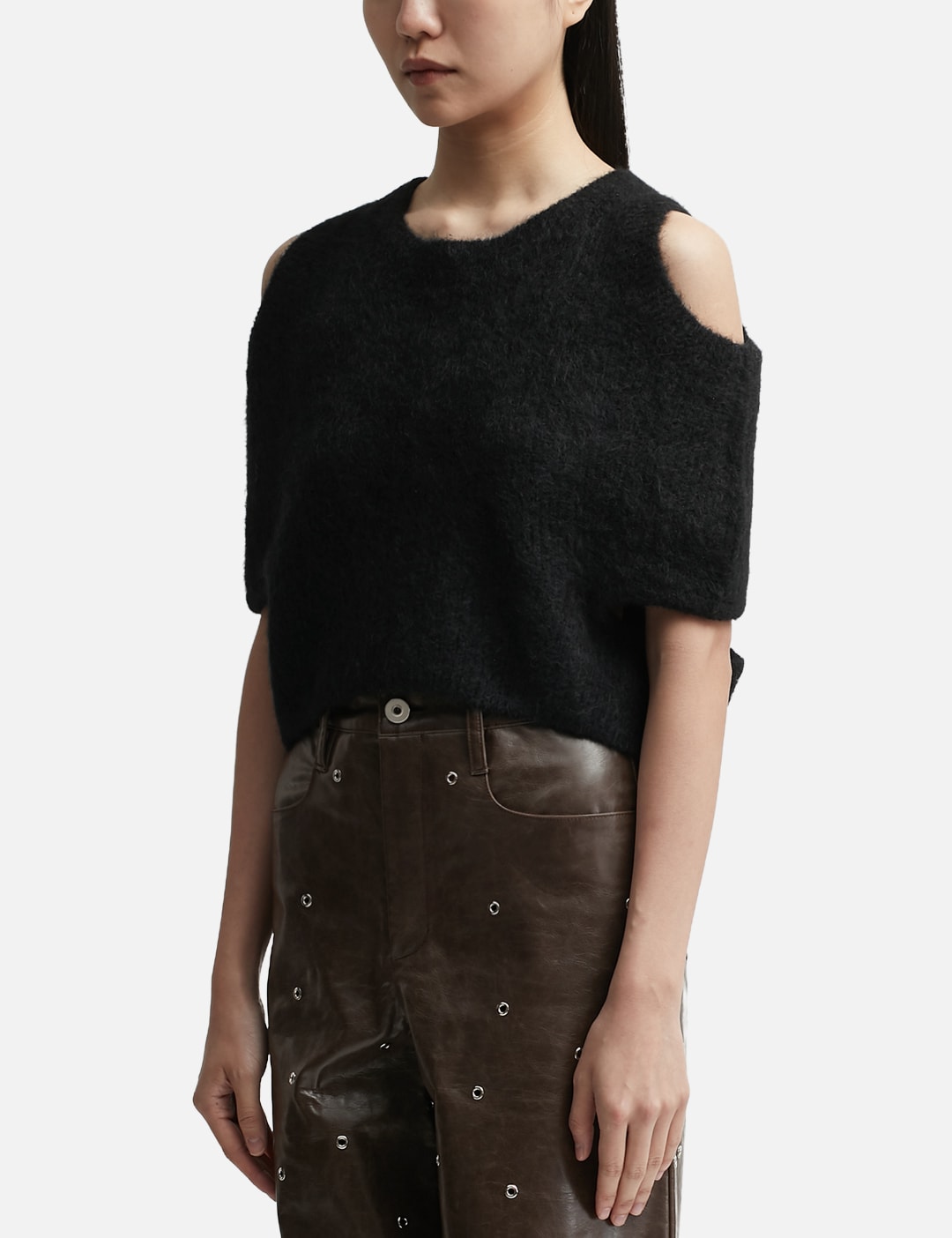 Cut-Out Knit Top view 14