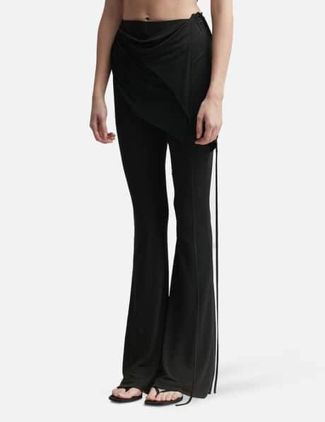 DRAPED JERSEY PANTS view 9
