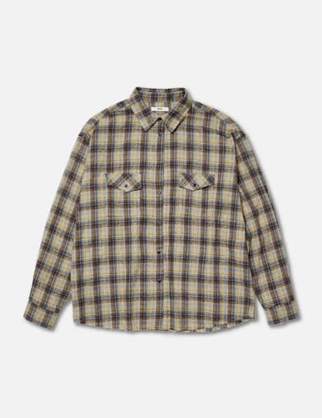 DEINET Raw Cut Check Shirt