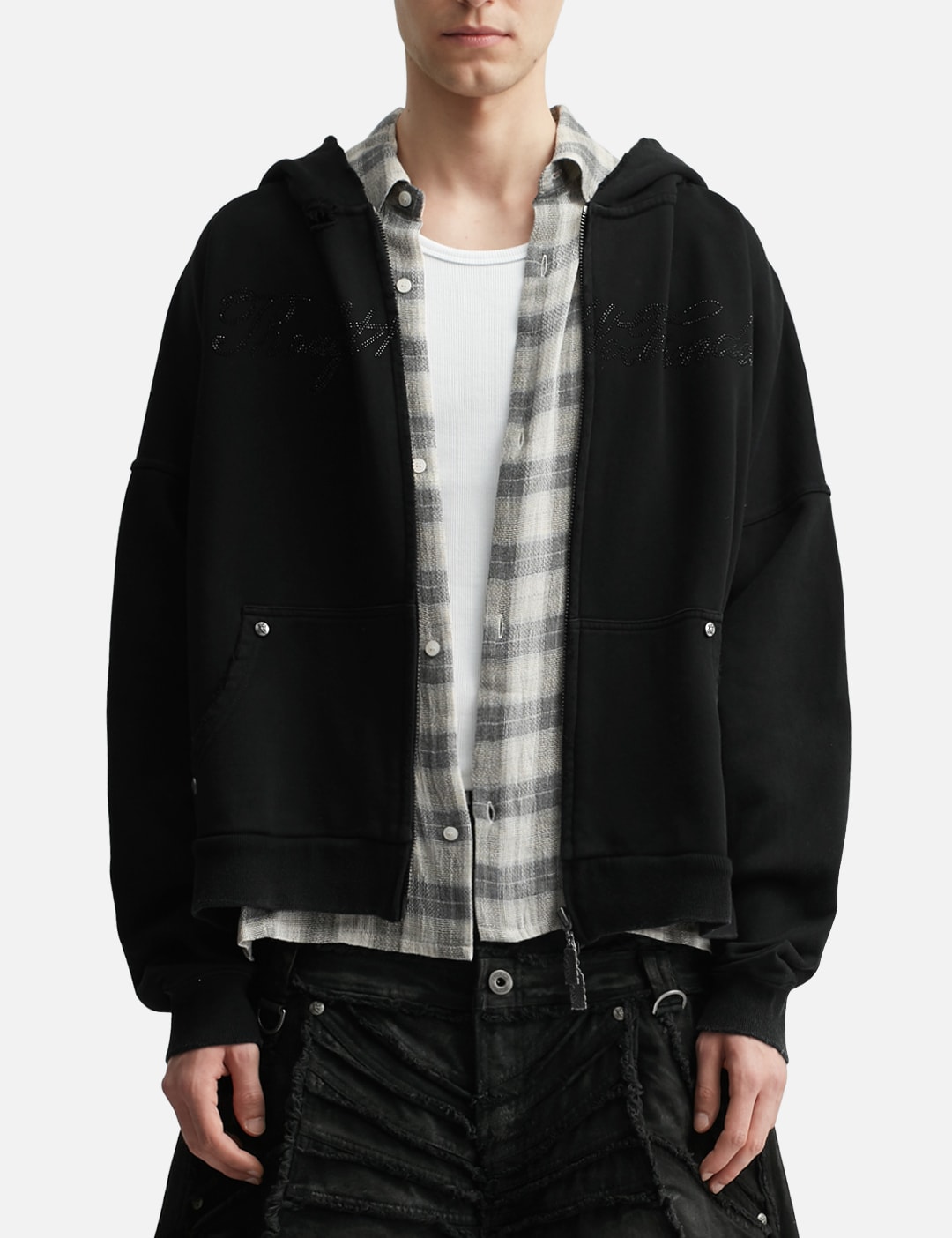 Nyra Zip-Up Jacket With Detachable Fur Hood view 17