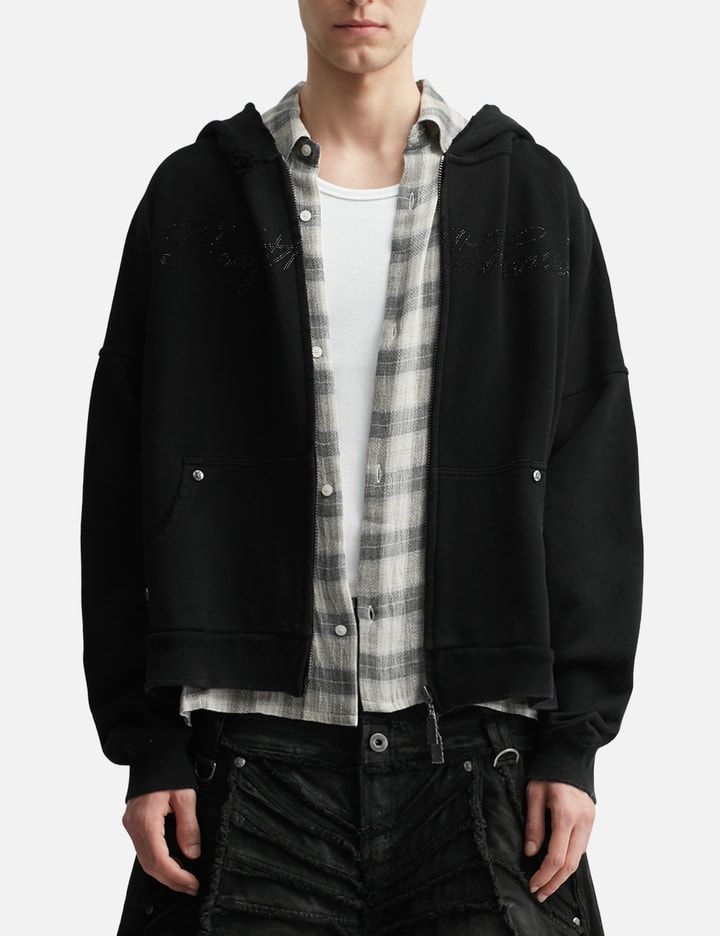 Nyra Zip-Up Jacket With Detachable Fur Hood Placeholder Image