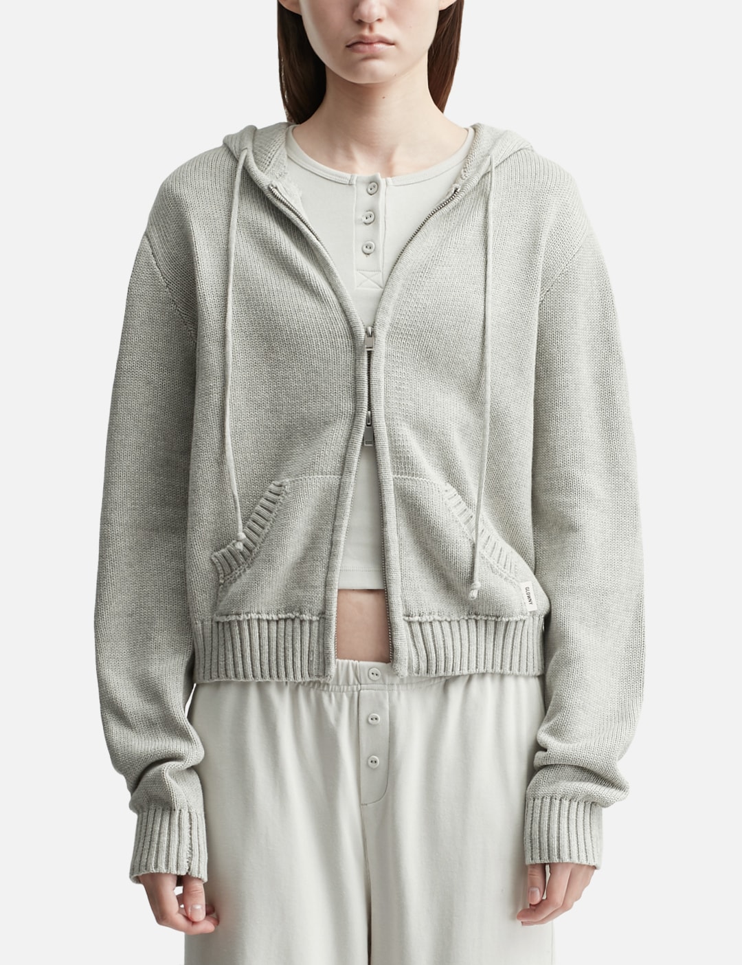 G Classic Knit Zip Up view 13