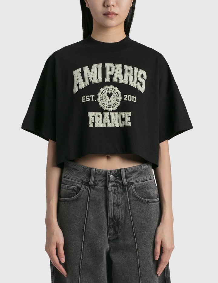 AMI CROPPED T-SHIRT Placeholder Image