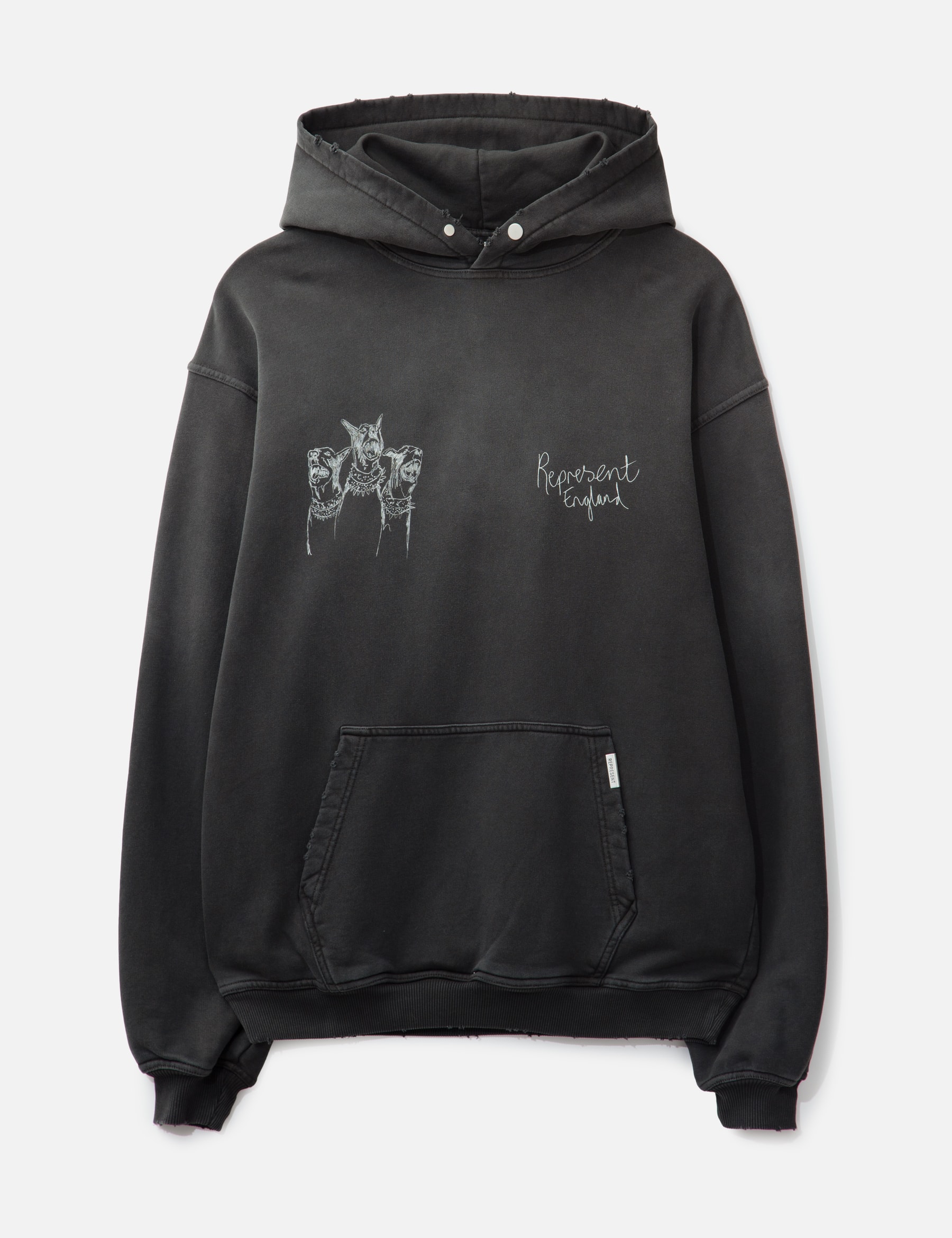 Hand Drawn Thoroughbred Hoodie view 16