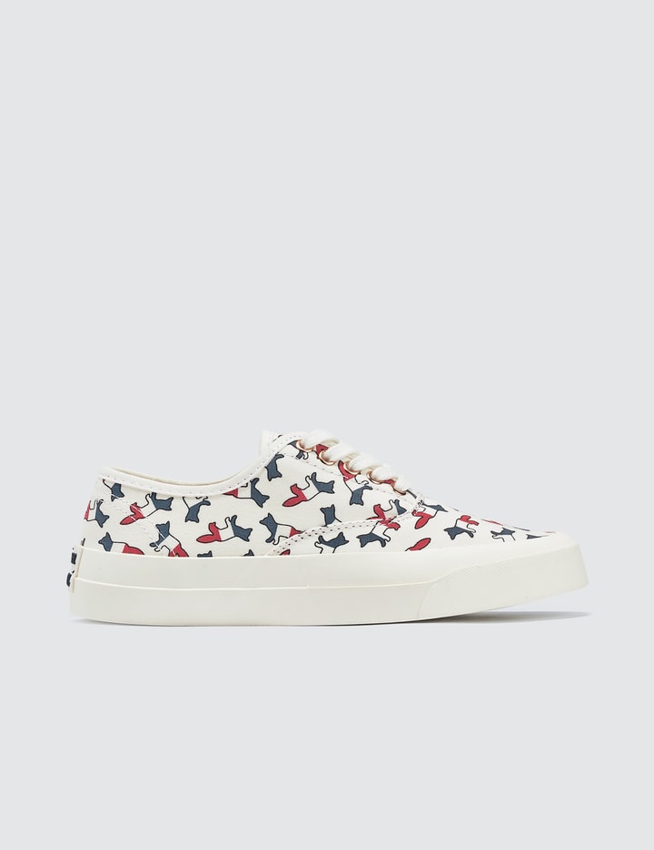 All-over Tricolor Fox Canvas Sneakers Placeholder Image