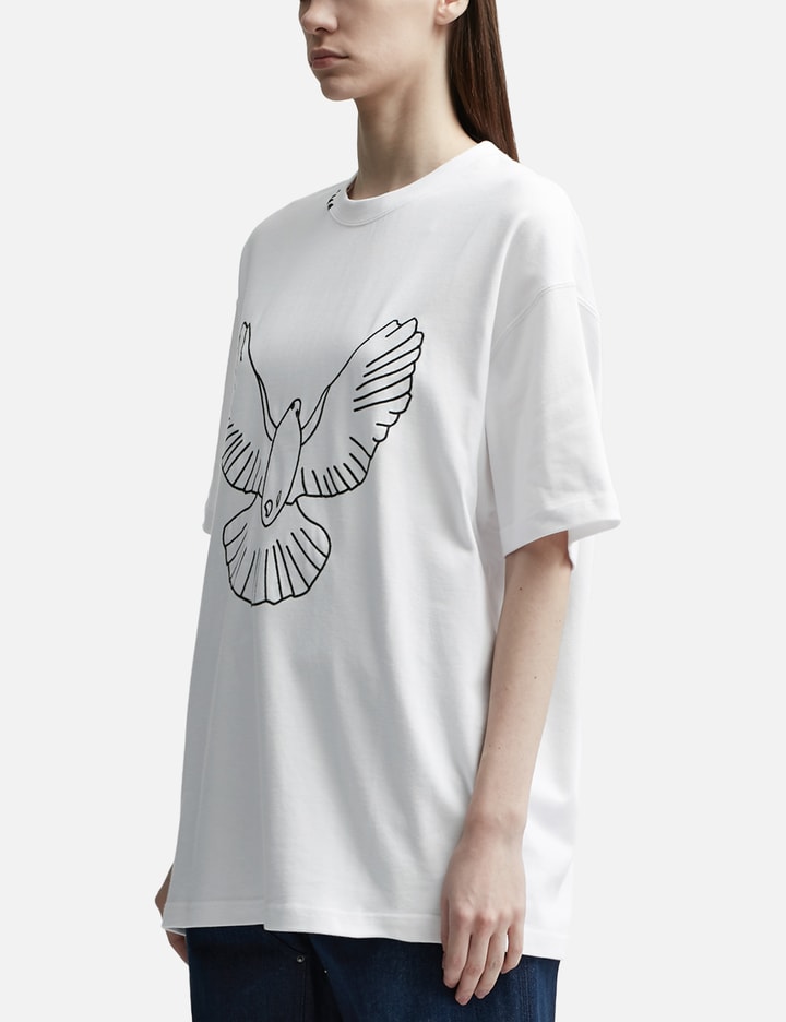 White Birds Outline T-shirt Placeholder Image