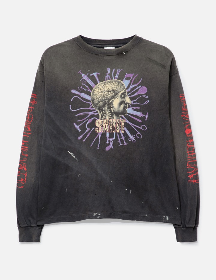 Saint Michael Head Long Sleeve T-Shirt