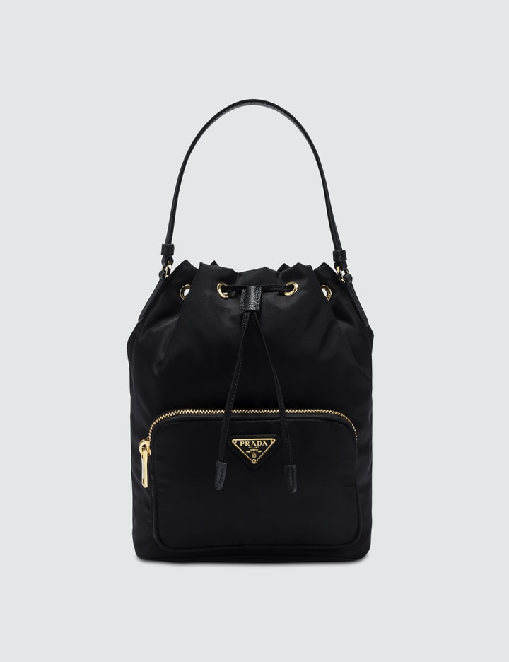 Prada - Nylon Bucket Bag | HBX - Globally Curated Fashion and Lifestyle by  Hypebeast