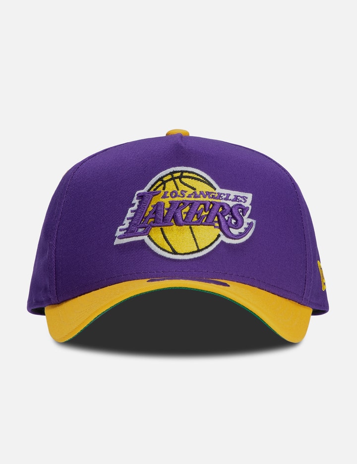 New Era La Lakers A Frame 9forty Cap In Purple