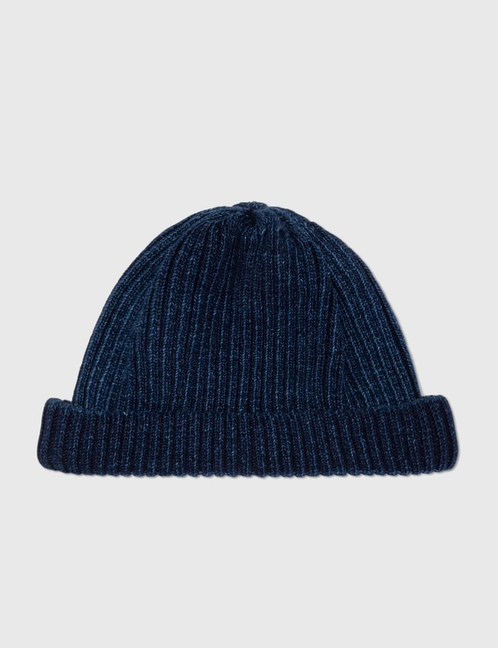 Indigo Cotton Roll Up Beanie Placeholder Image