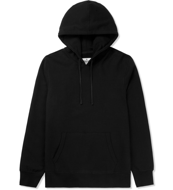 Black RC-3261 Heavyweight Terry L/S Pullover Hoodie W/ Side Zip Placeholder Image
