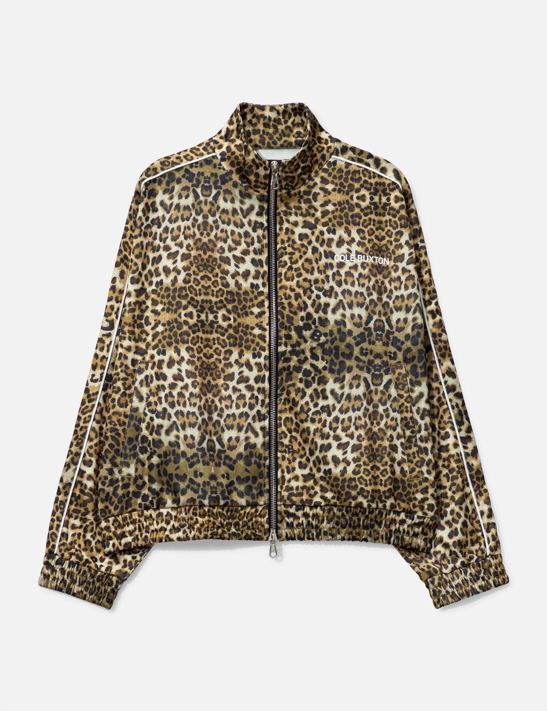 Leopard Piped Track Jacket view 19