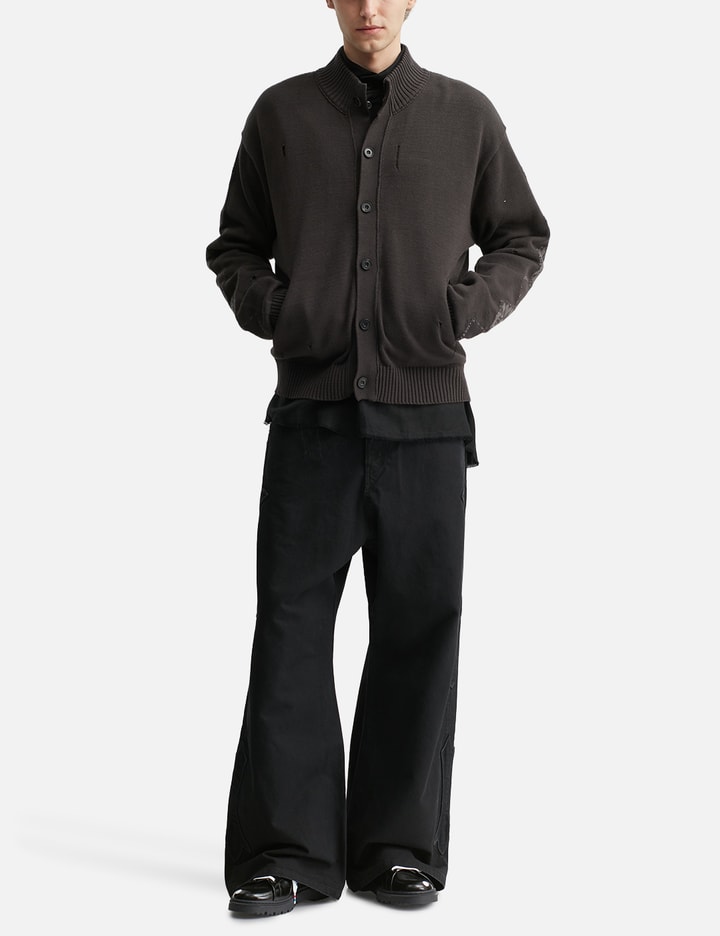 Button Up Cardigan Ethnic Sleeves Placeholder Image