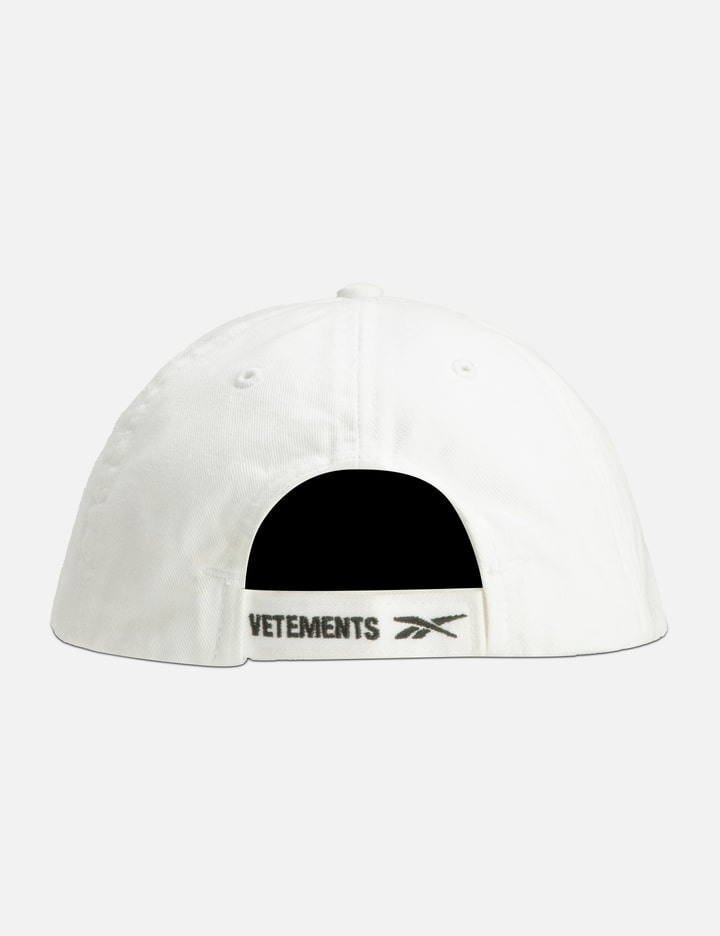 Shop Vetements X Reebok Cap In White