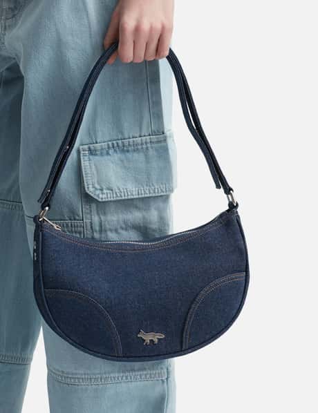 メゾンキツネ - Boogie Moon Bag Denim | HBX
