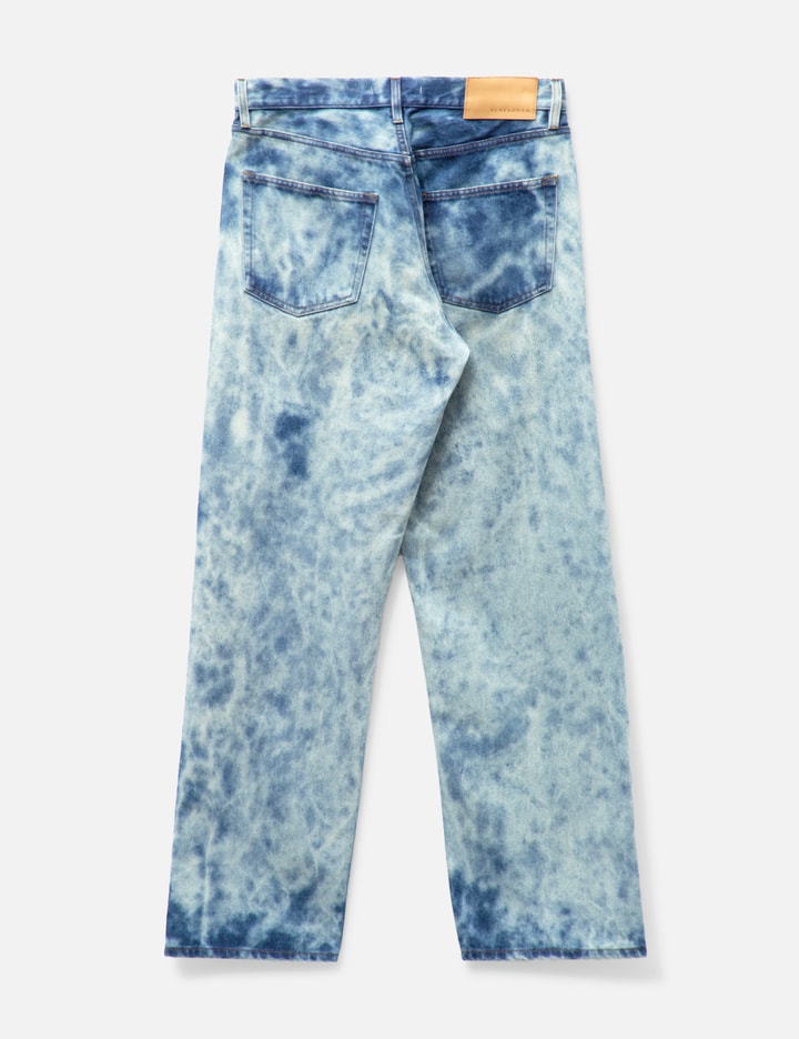 Sunflower Loose Acid-wash Straight-leg Jeans In Blue