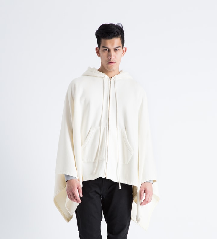 White Poncho Sweater Placeholder Image
