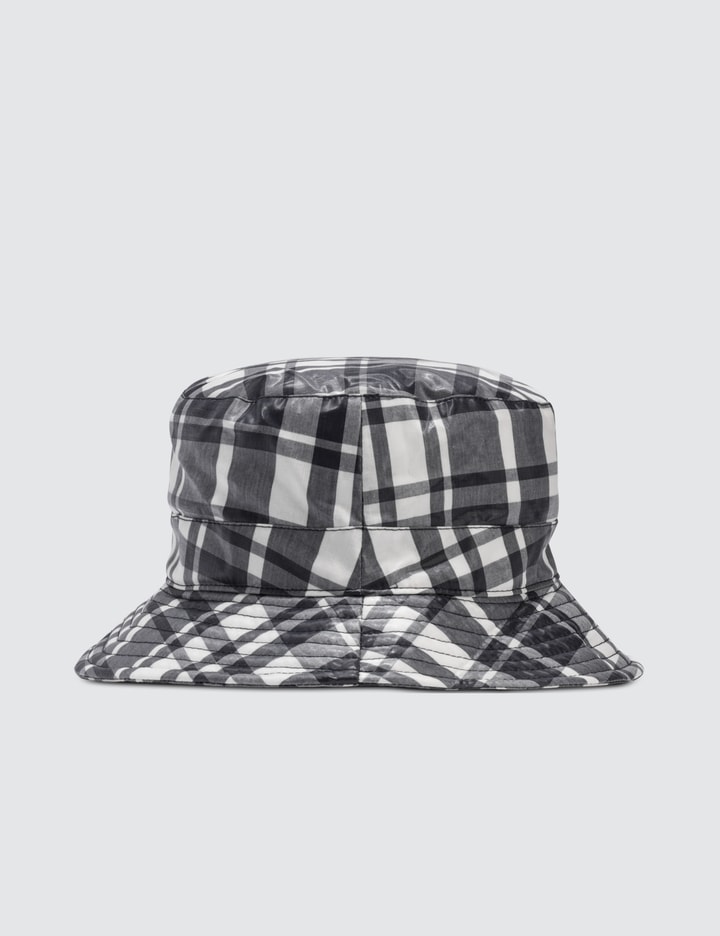 Coated Large Check Bucket Hat Placeholder Image