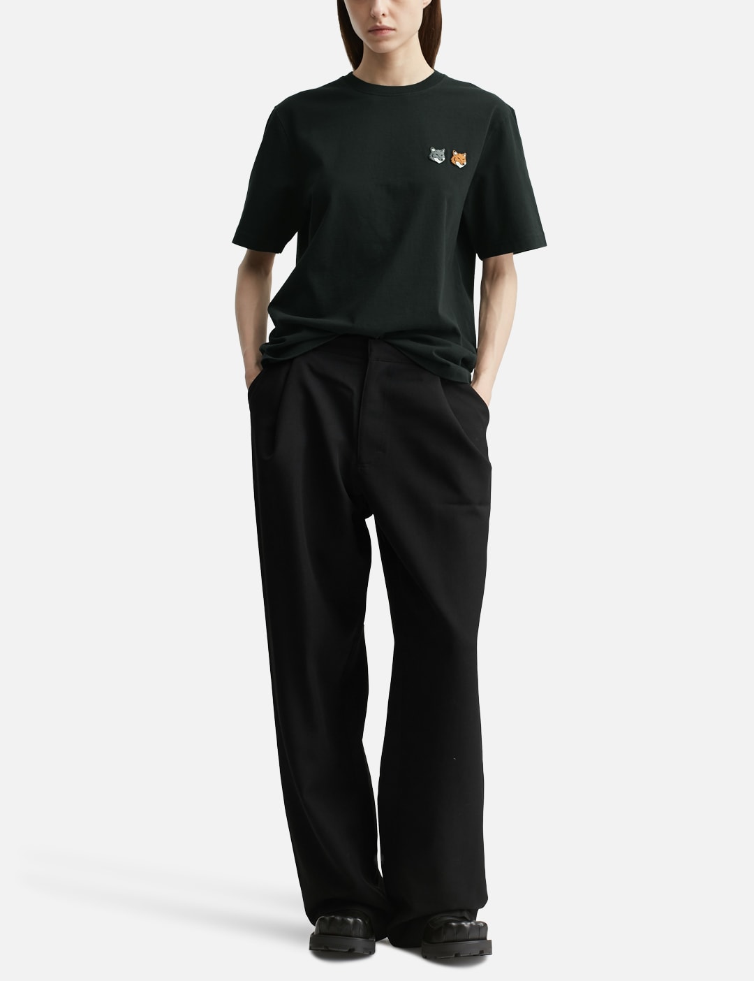 Double Fox Head Comfort T-Shirt view 20