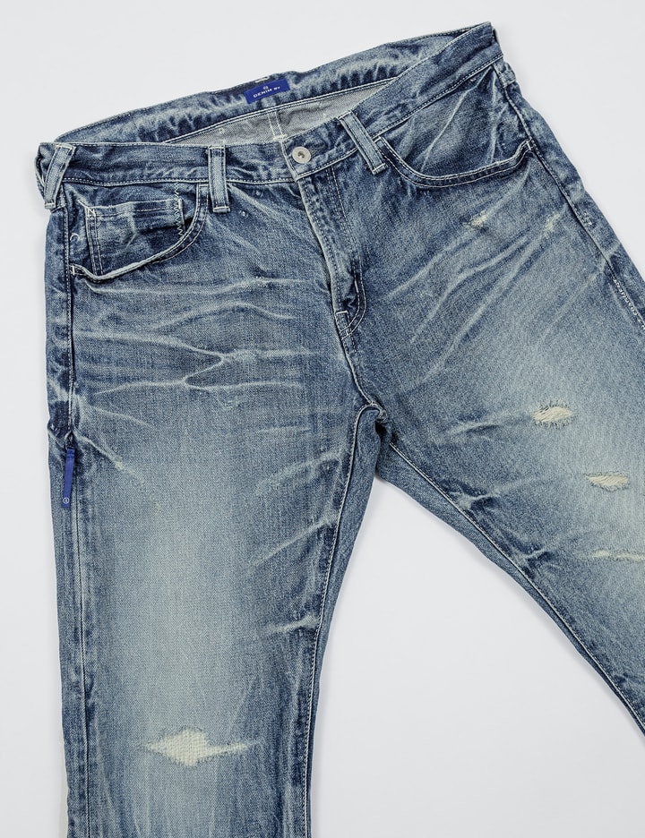 Three Years Wash Regular Straight Denim Jeans Placeholder Image