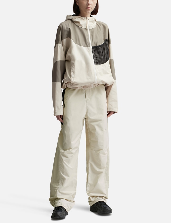 Reebok Hooded Jacket In Beige