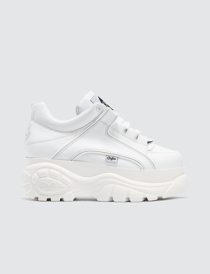 Buffalo Classic White Low-top Platform Sneakers Placeholder Image
