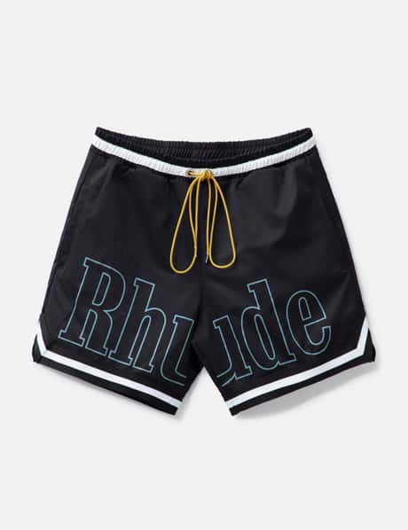 Rhude Logo Basketball Swim Shorts