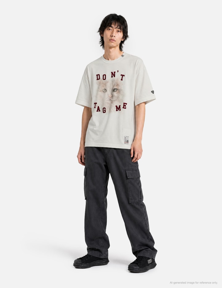 Maison Mihara Yasuhiro Cat Printed Tee