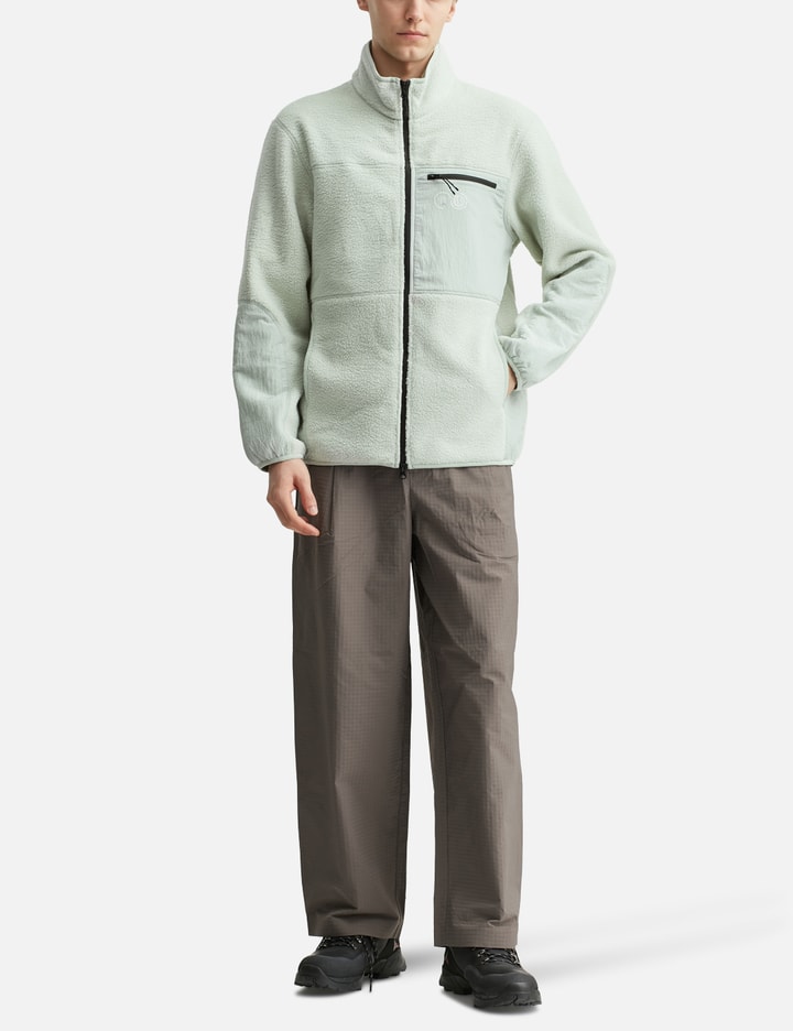 Purple Mountain Observatory Borg Sherpa Fleece In Green