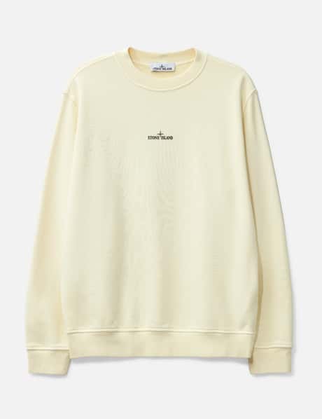 스톤 아일랜드 Cotton Fleece 'Industrial Four' Print Sweatshirt