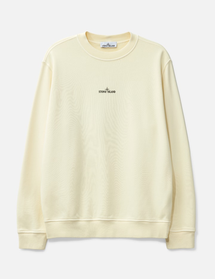 Cotton Fleece 'Industrial Four' Print Sweatshirt Placeholder Image