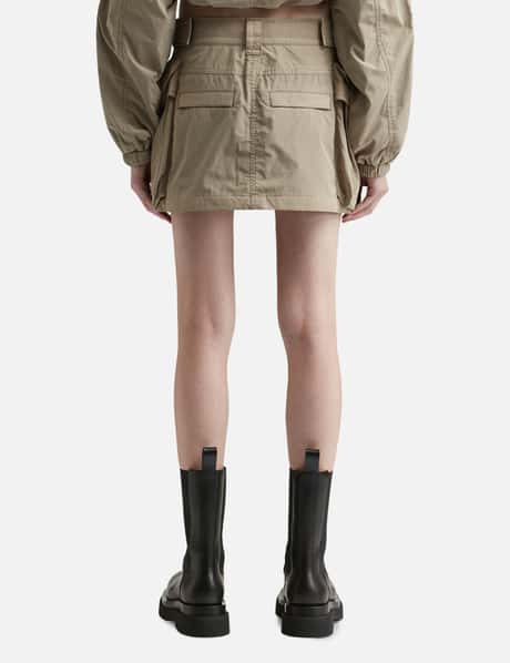 BIG POCKET CARGO MINI SKIRT view 9
