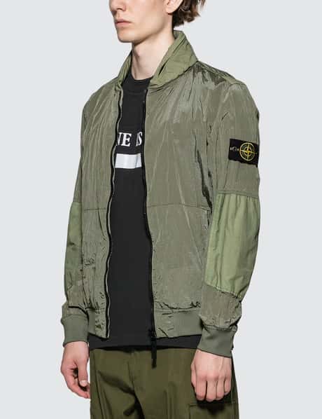 Stone Island 2-Way Nylon Metal Watro Ripstop Jacket HBX