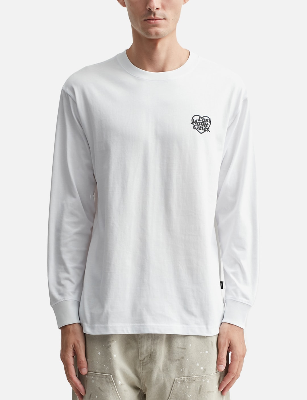 Heart Globe Long Sleeve T-Shirt view 18