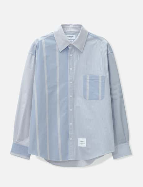 Thom Browne Cotton 4-Bar Oversized Shirt