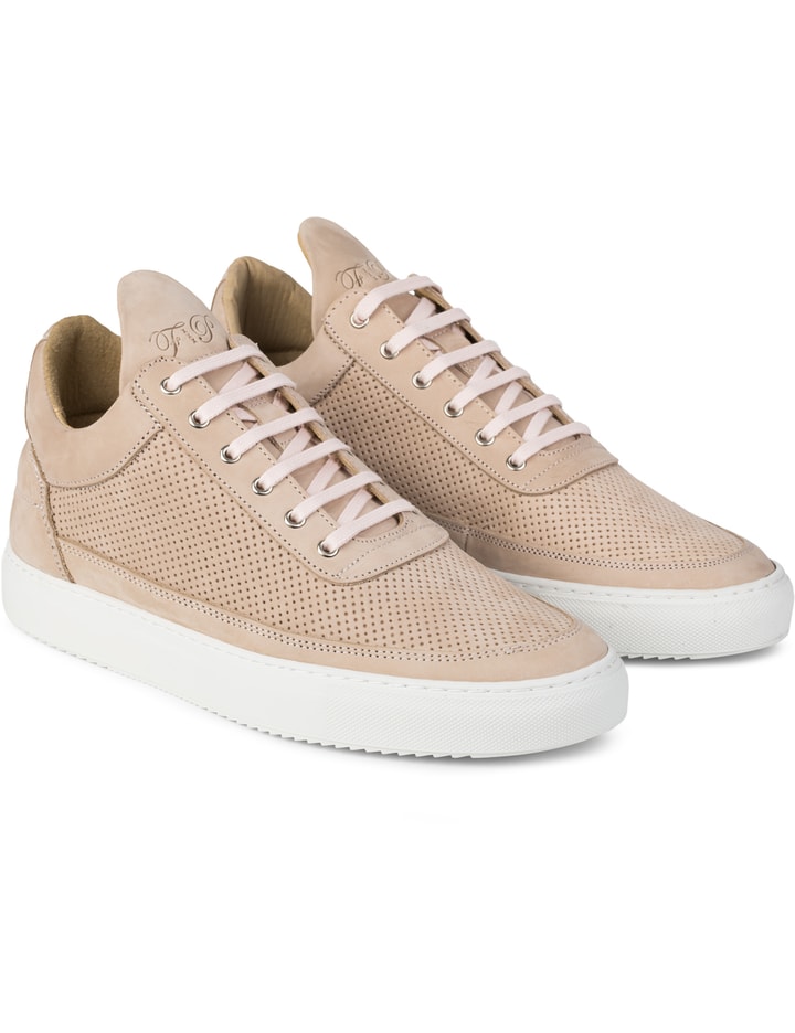 Perforated Tone Low Top Sneakers Placeholder Image