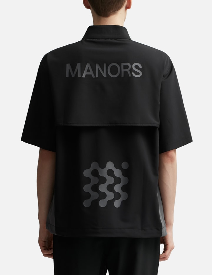 Shop Manors Golf Frontier Shooter Shirt In Black