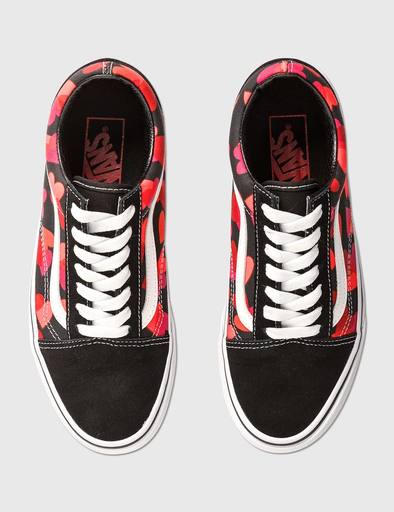 vans valentines hearts old skool