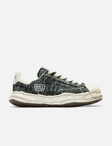 "BLAKEY" OG Sole Graffiti Printed Canvas Low Top Sneaker view 5