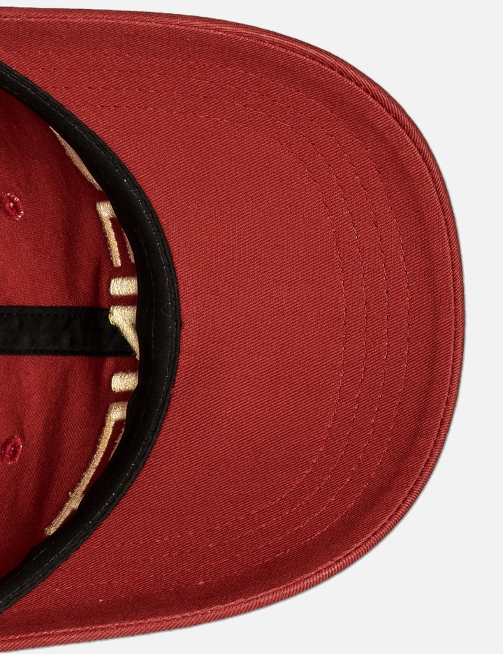 DEINET Washed Logo Cap Burgundy Placeholder Image