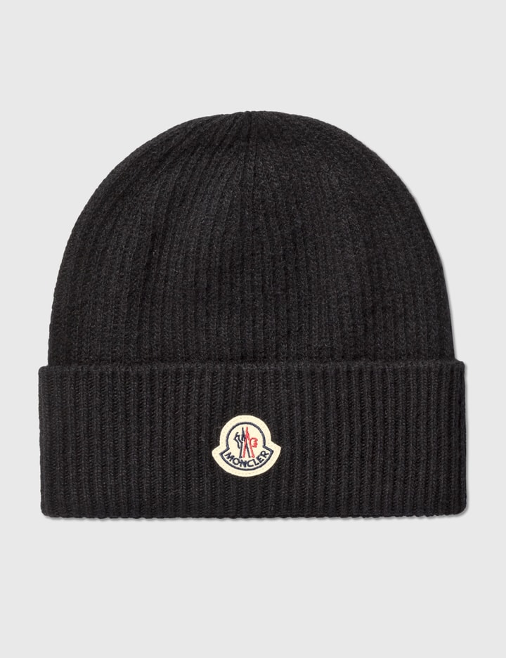 Moncler - Logo Beanie | HBX Globally Curated Fashion Lifestyle by Hypebeast