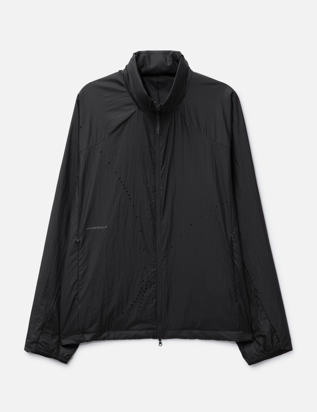 X POST ARCHIVE FACTION (PAF) Perforated Windbreaker view 16
