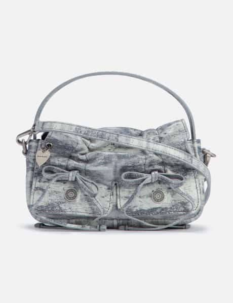 Acne Studios MULTIPOCKET MICRO CROSSBODY DIRTY SNOW