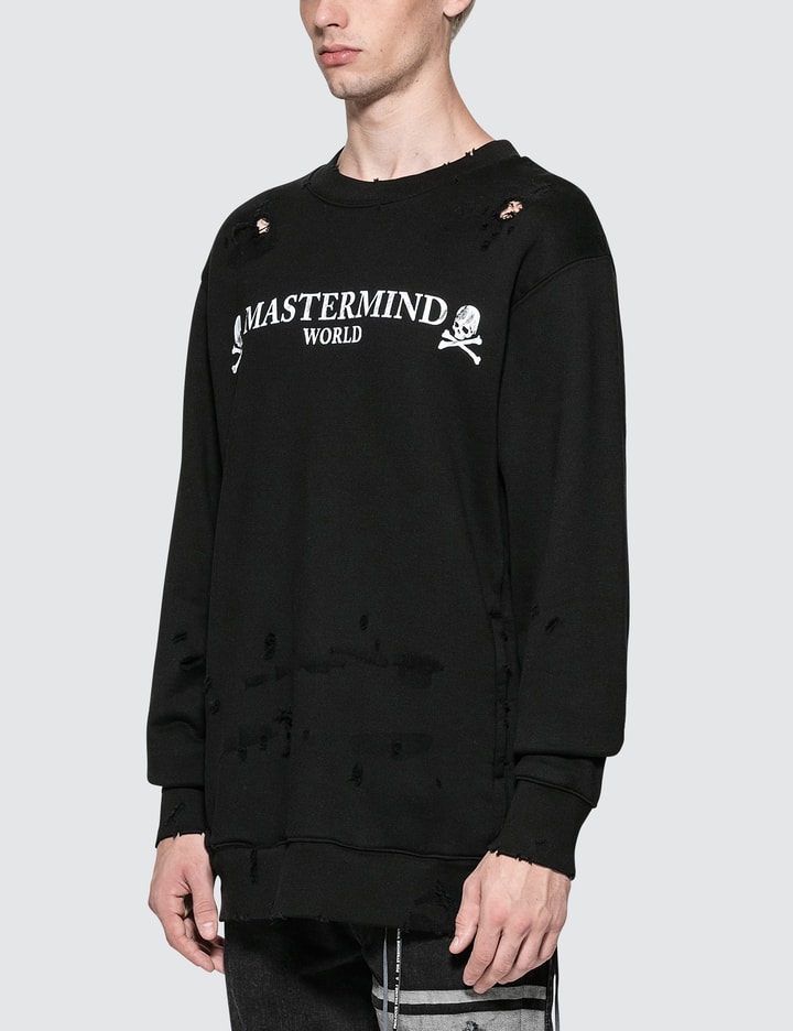 Distressed Circle Logo Sweatshirt Placeholder Image