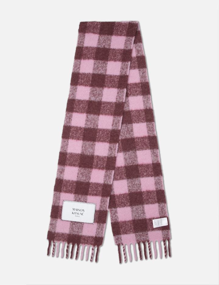 CHECK BRUSHED SCARF Placeholder Image