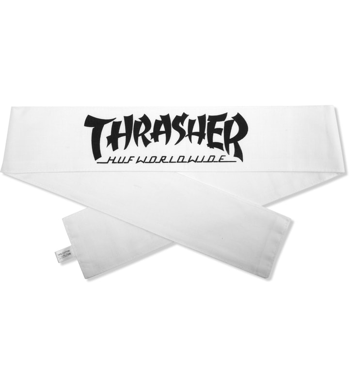 HUF x THRASHER White Headband Placeholder Image
