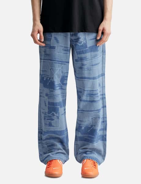 Lasered Baggy 5 Pockets Pants view 11