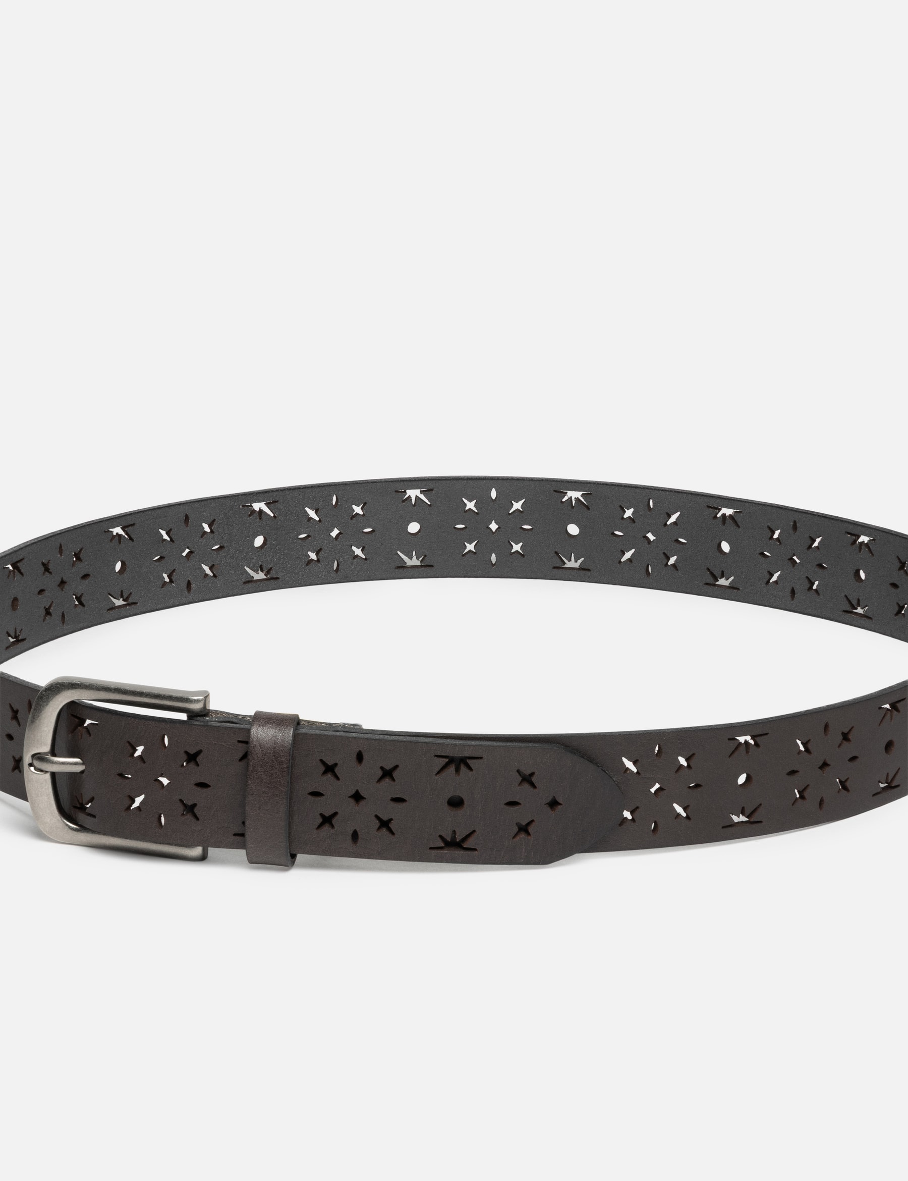 Punching Leather Belt view 8