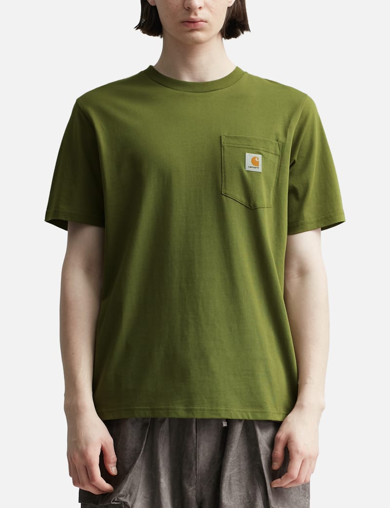 Palace x Carhartt WIP S/S Pocket T-Shirt Dollar Green